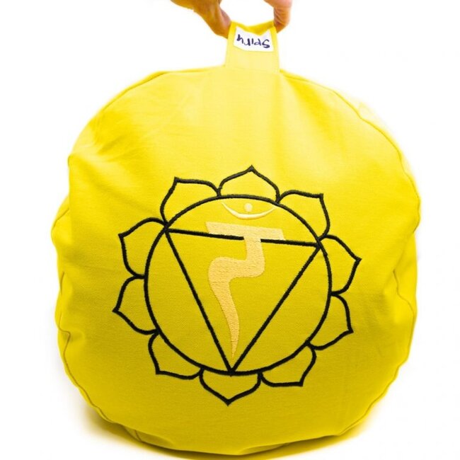 Spiru Geel Meditatiekussen 3e Chakra