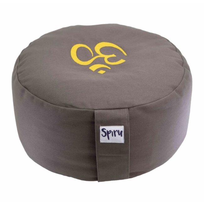 Spiru Grijs Meditatiekussen ohm