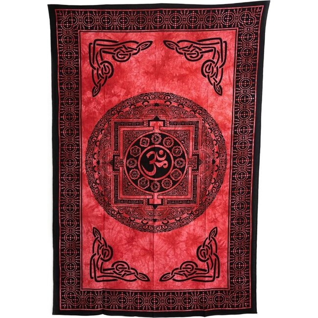 Spiru Authentischer Wandbehang OHM Chakra-Kreis