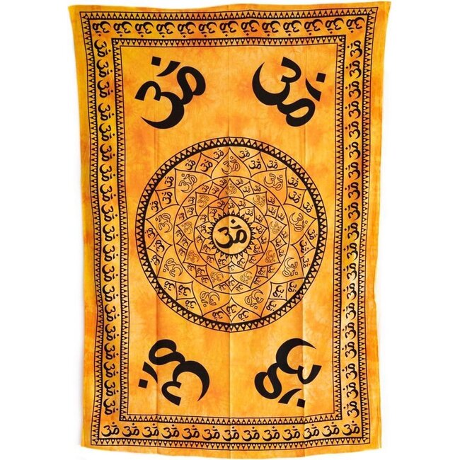 Spiru Authentic OHM Mandala wall hanging