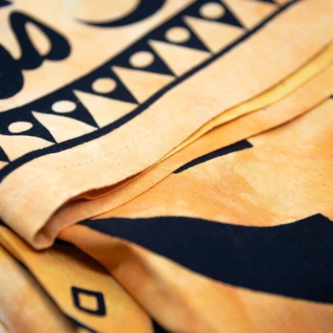 Spiru Authentischer OHM Mandala-Wandbehang