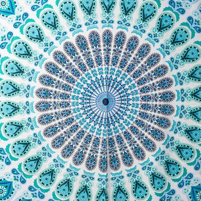 Spiru Authentic wall tapestry Mandala circle