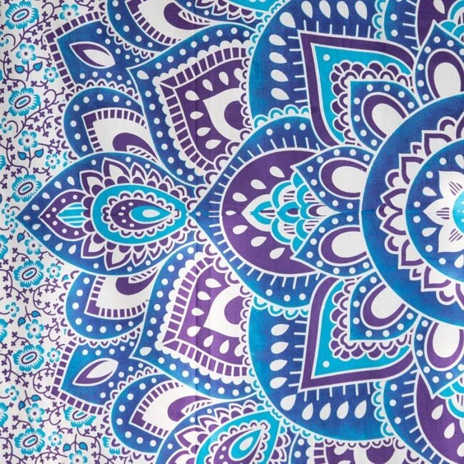 Spiru Authentiek wandkleed Mandala Bloem