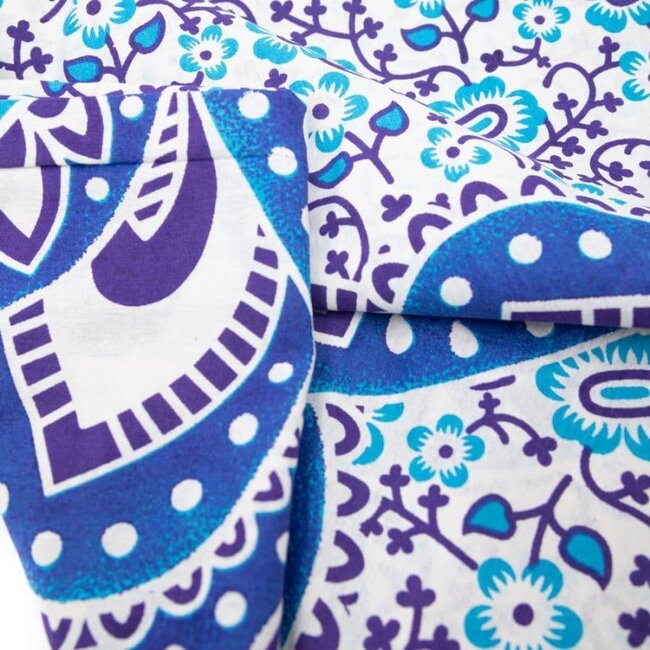 Spiru Authentiek wandkleed Mandala Bloem