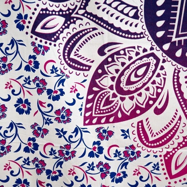 Spiru Authentic wall tapestry Flower Mandala