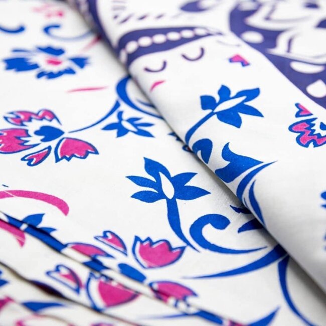 Spiru Authentiek wandkleed Bloem Mandala