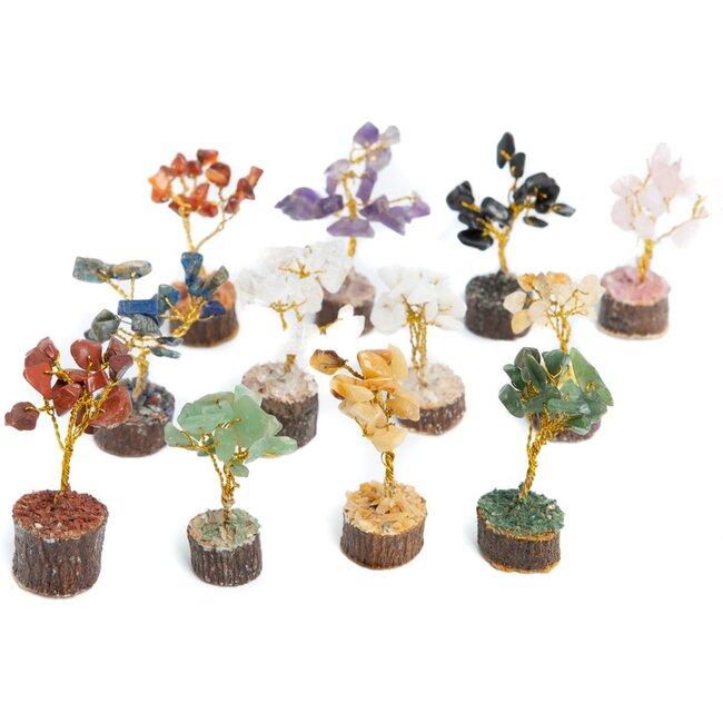 Gemstone trees set