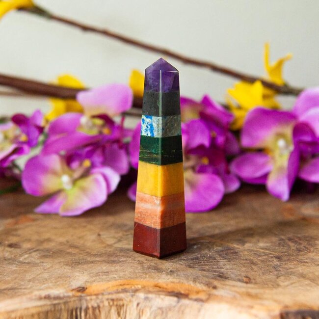 Edelstein-Chakra-Obelisk