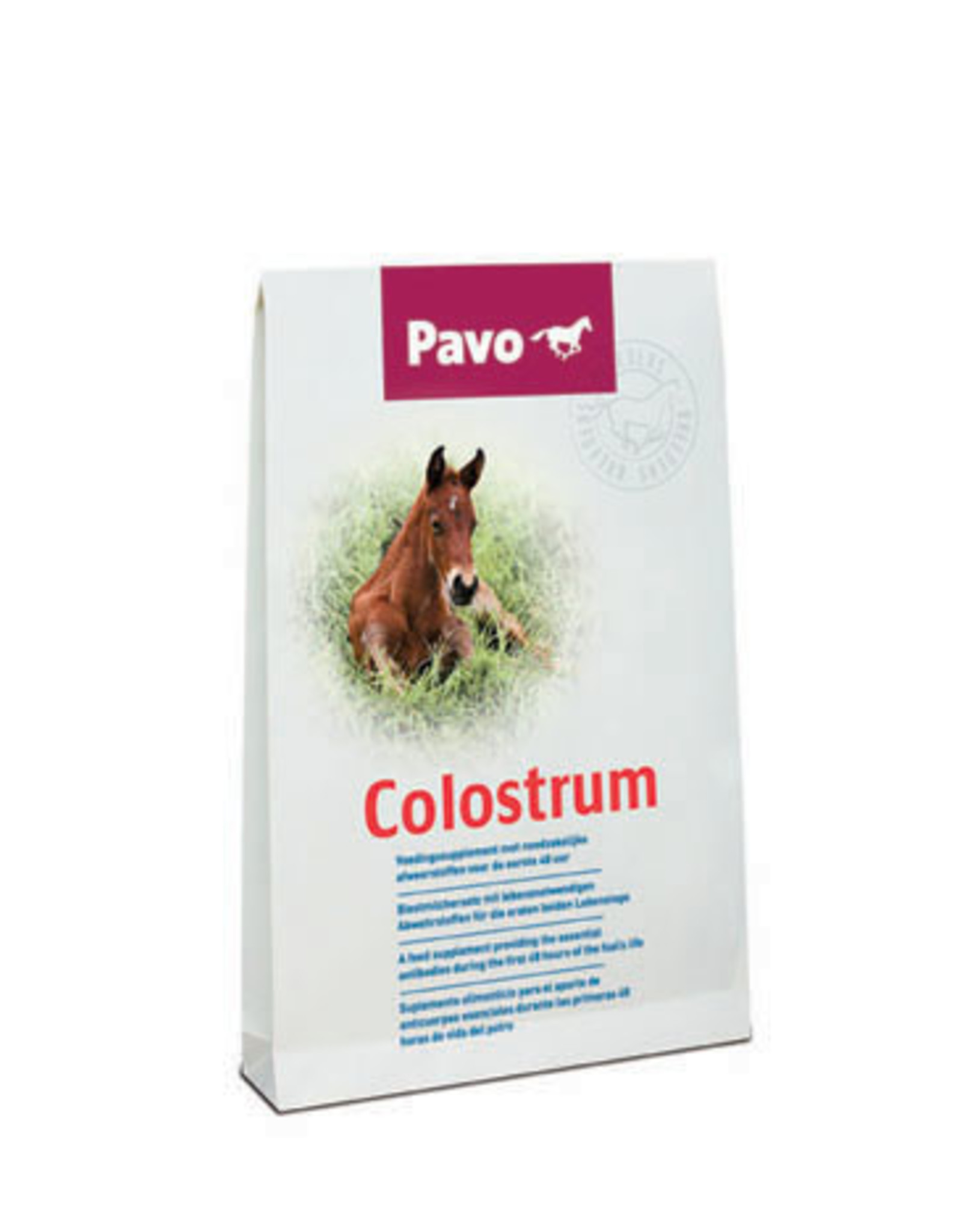Pavo Pavo Calostro para potros 150 g