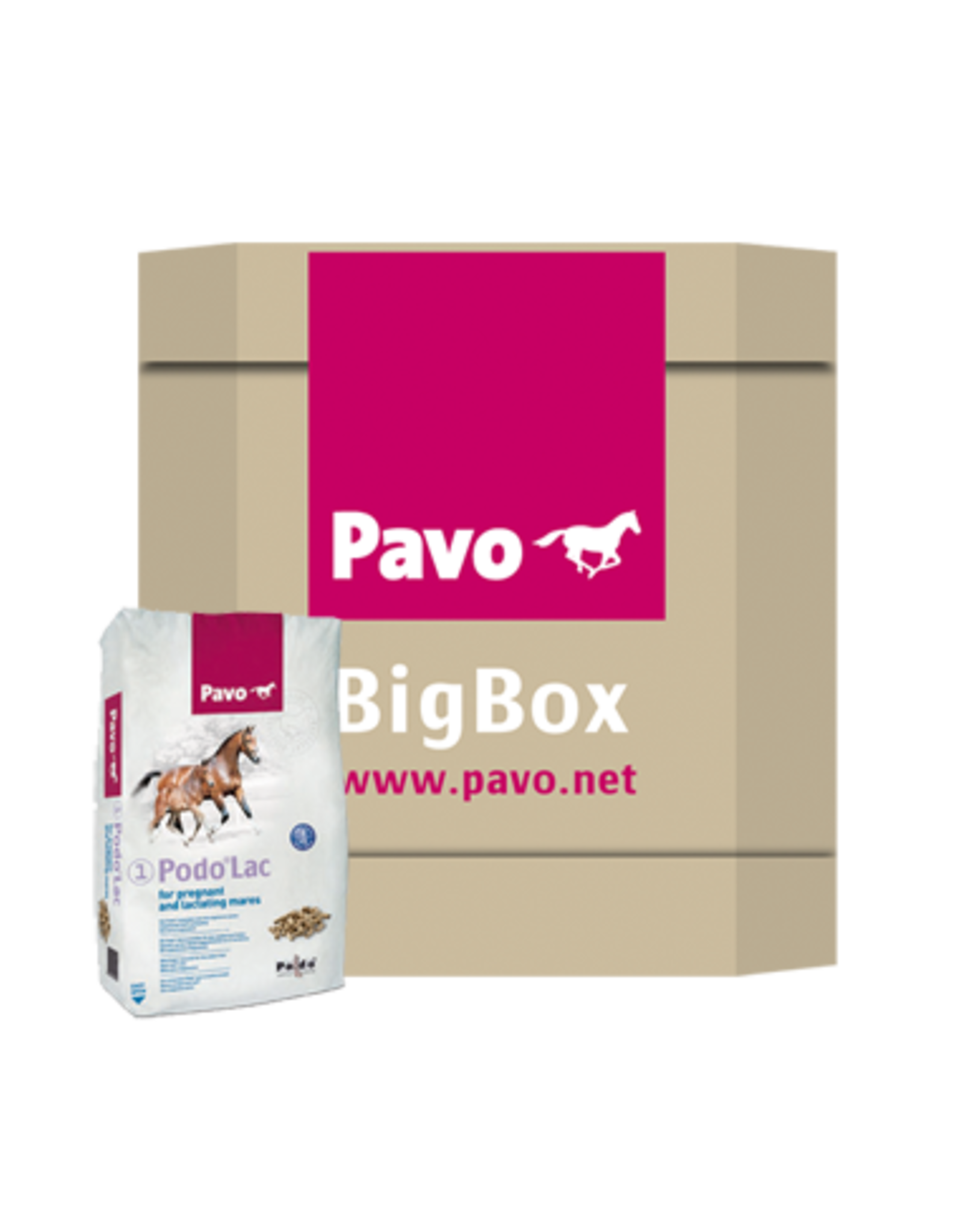 Pavo Pavo Podo Lac Big Box 725 kg