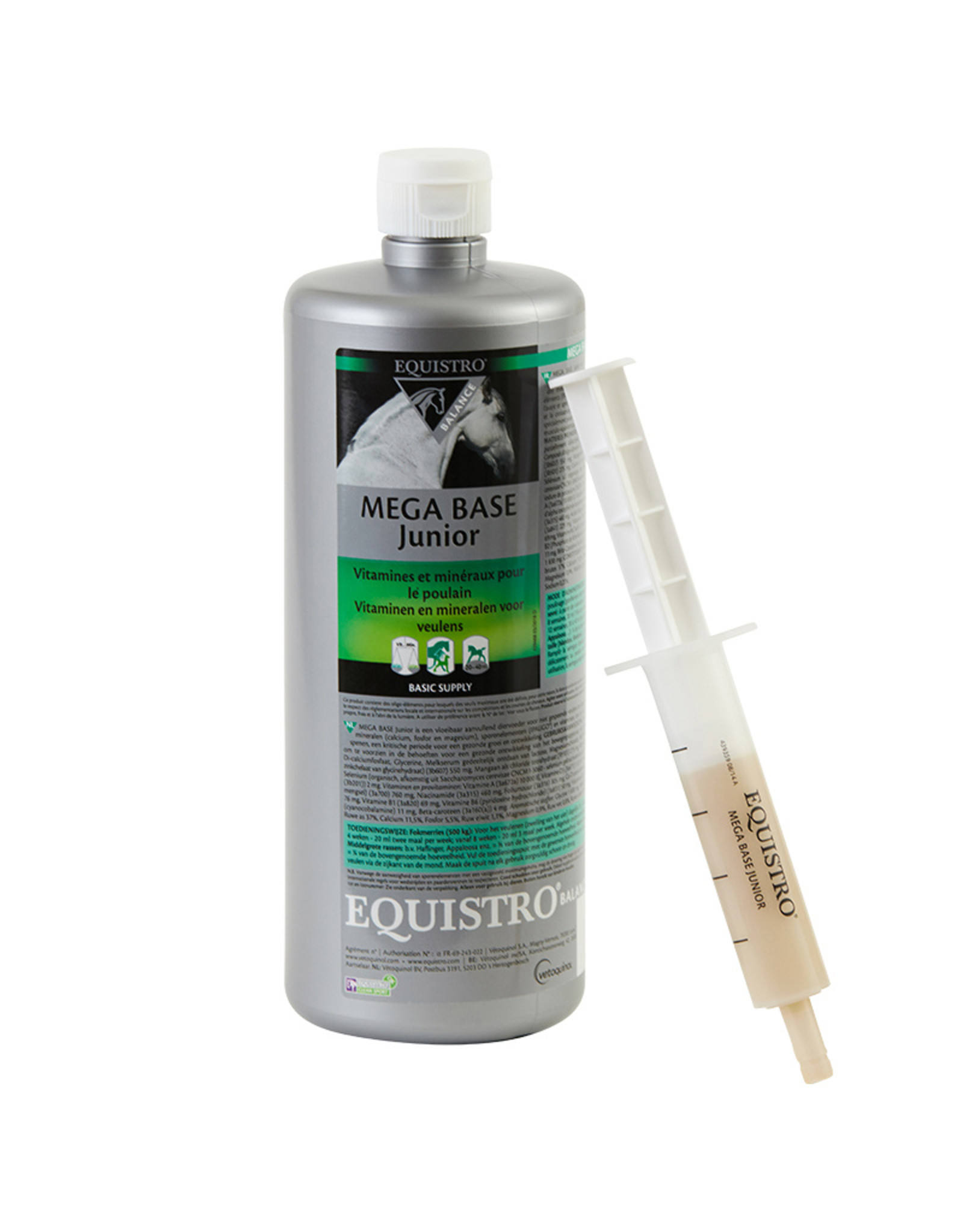 Equistro Equistro Mega Base Junior vitaminen voor veulens 1 liter