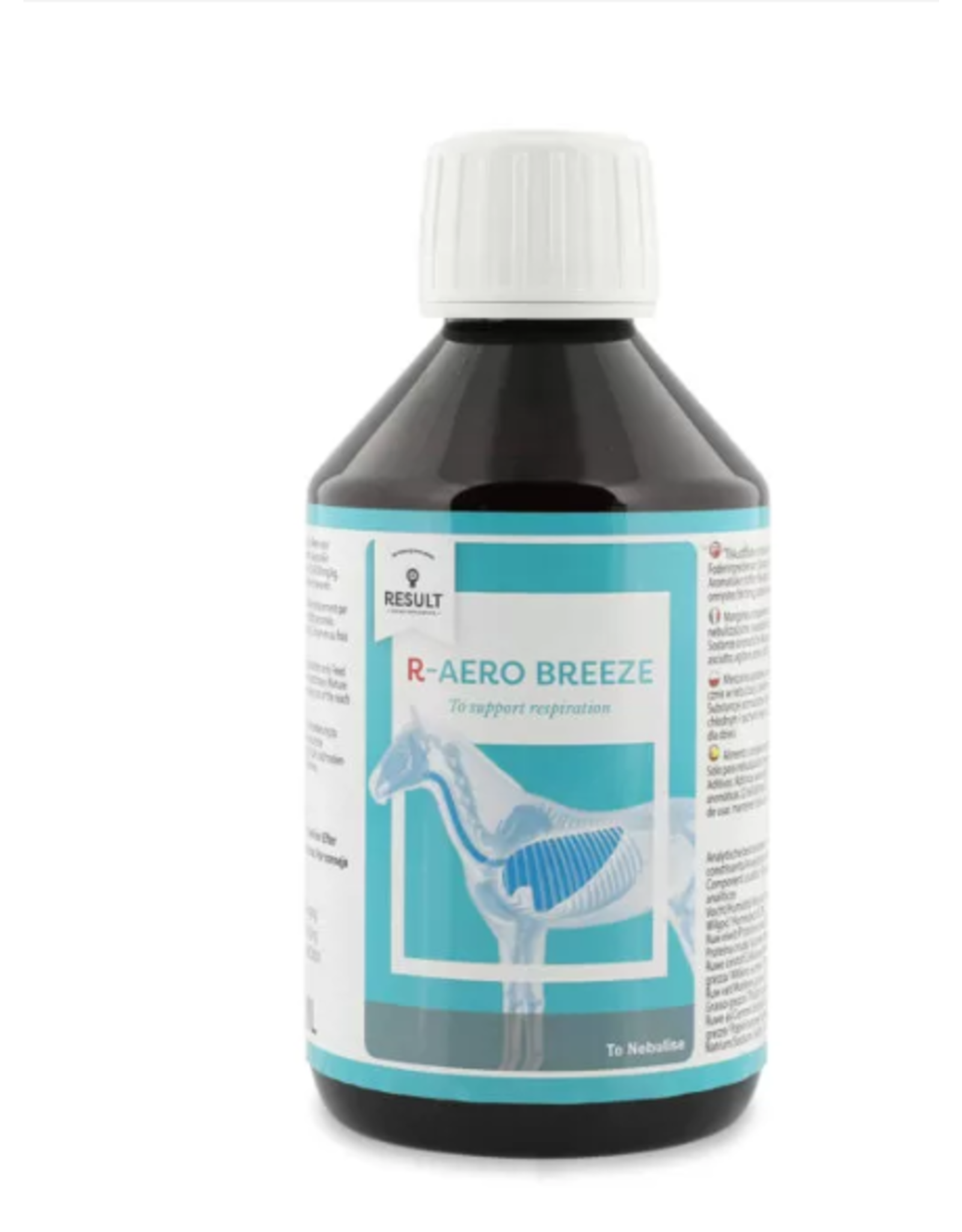 Equine Result R-Aero Breeze solución para nebulizar las vías respiratorias