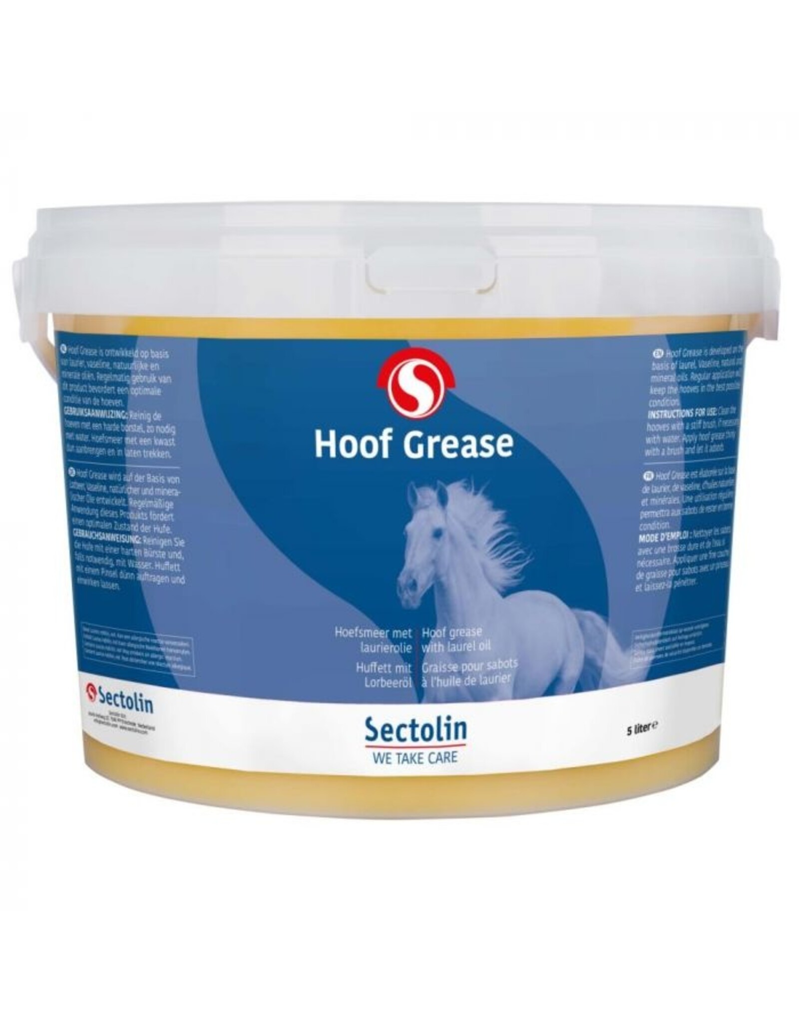 Sectolin Vetinal Sectolin Vetinal Hoof Grease graisse pour sabots au laurier 5 litres