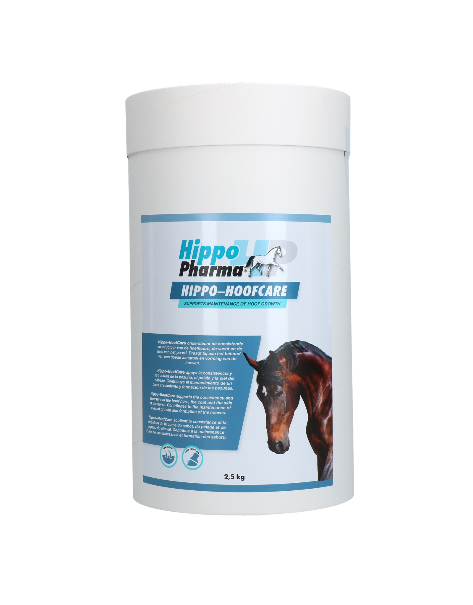 Hippopharma Hippo Hoofcare para cascos, piel y pelaje 2,5 kg