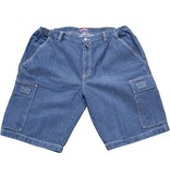 JeansXL Grote maten Donkerblauwe Bermuda 514  3XL-6XL