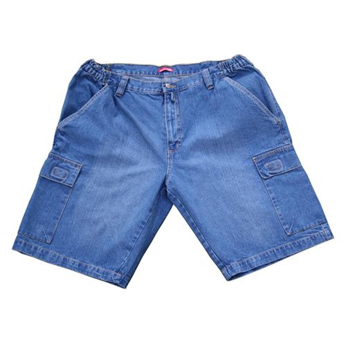 JeansXL Grote maten Blauwe Bermuda 515  3XL-6XL