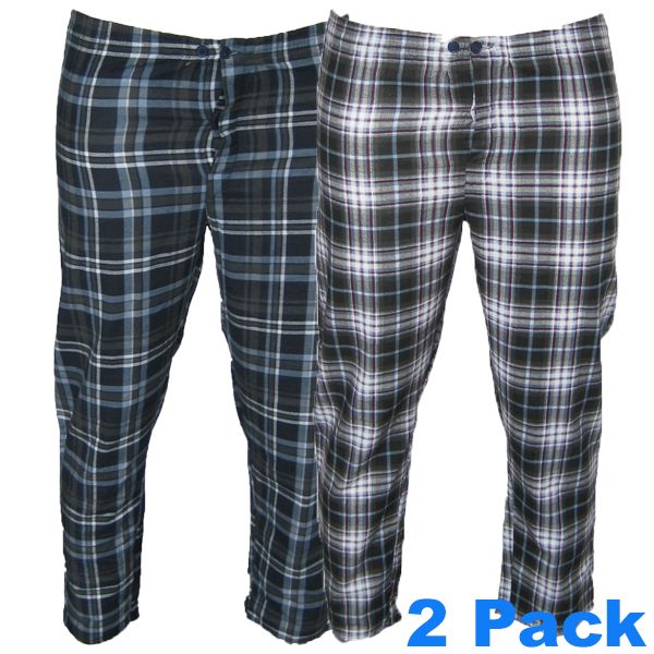 08563 Grote maten Pyjama Broek 2 pack Grote Maten Winkel MisterBig