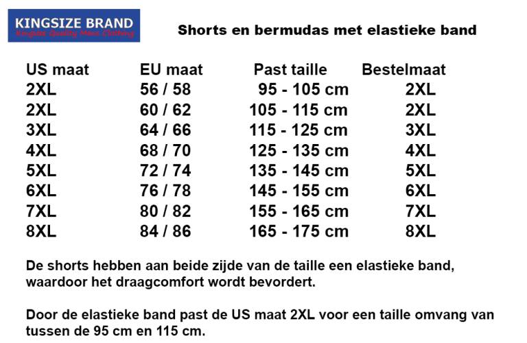 In de meeste gevallen Zichzelf In hoeveelheid SW061 grote maten zwemshort - Grote Maten Winkel - MisterBig.nl