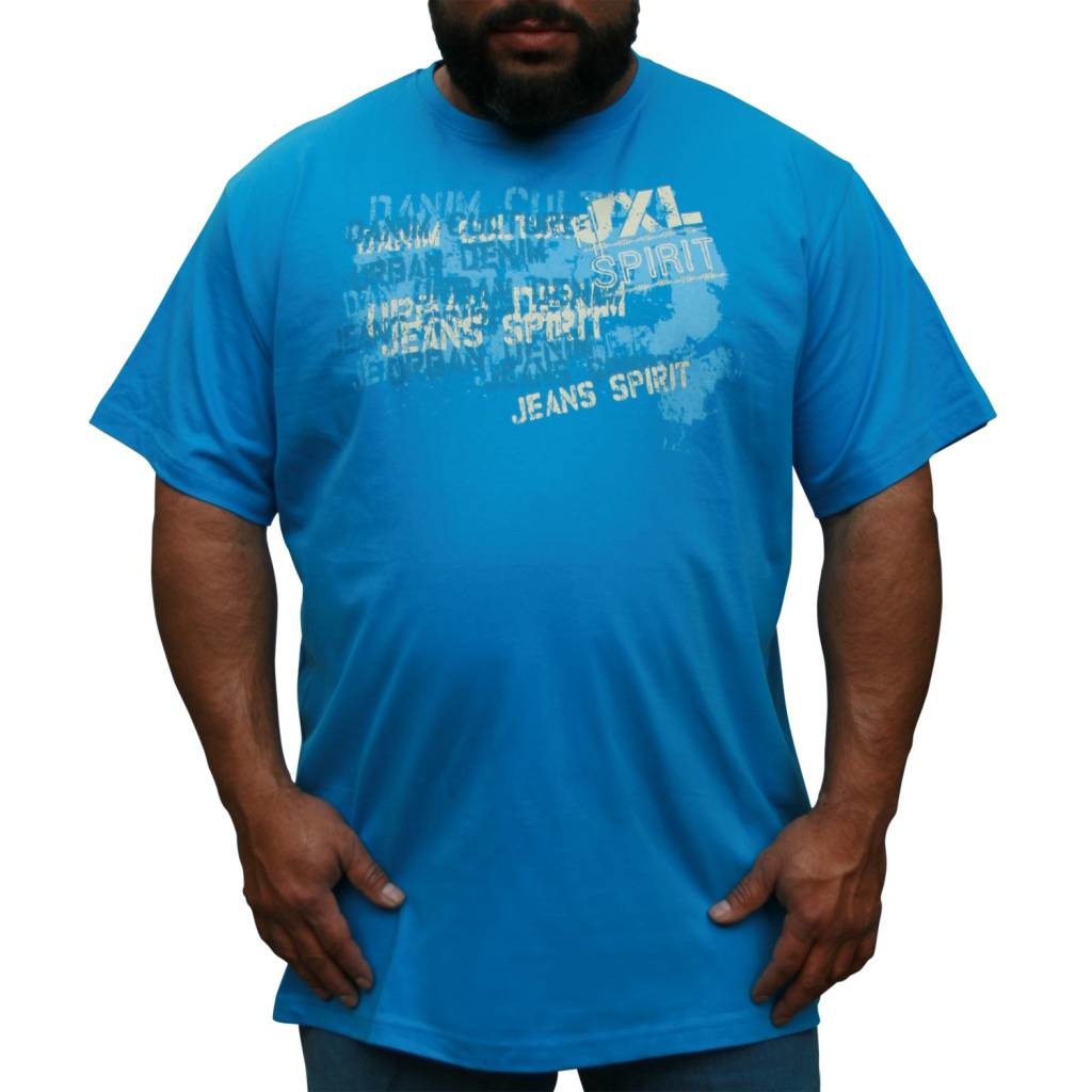 JeansXL 711 Grote maten Lichtblauw T-shirt