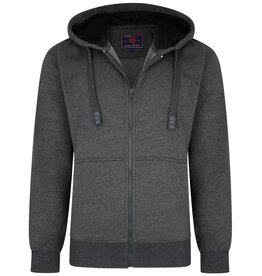 KAM Grote maten Charcoal  Hoodie