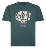 Espionage Grote maten Groen T-shirt "Music Record"  2XL-8XL