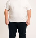 CAMUS Grote maten Wit Basic T-shirt 3XL-6XL