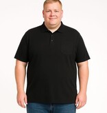 Espionage Grote maten Zwarte Polo 2XL-8XL