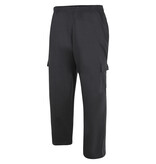 KAM Grote maten Zwarte Cargo Joggingsbroek 2XL-8XL