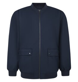 Espionage Grote maten Blauwe  Regenbestendige Oxford jas