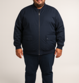 Espionage Grote maten Blauwe  Regenbestendige Oxford jas