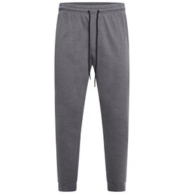 KAM Grote maten Charcoal Textured Interlock Joggingsbroek