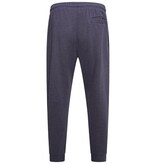 KAM Grote maten Indigo Textured Interlock Joggingsbroek 2XL-8XL