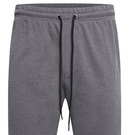 KAM Grote maten Charcoal Textured Interlock Joggingsbroek 2XL-8XL