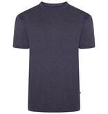 KAM Grote maten Pro-Dry Active Indigo-T-shirt 2XL-8XL