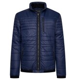 KAM Grote maten Navy lichtgewicht Puffer Jacket 2XL-8XL