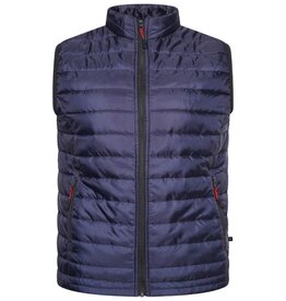 KAM Grote maten Navy  lichtgewicht Puffer Bodywarmer