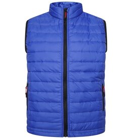 KAM Grote maten Royal Blue  lichtgewicht Puffer Bodywarmer