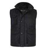KAM Grote maten Zwart Gewatteerde Bodywarmer 2XL-8XL
