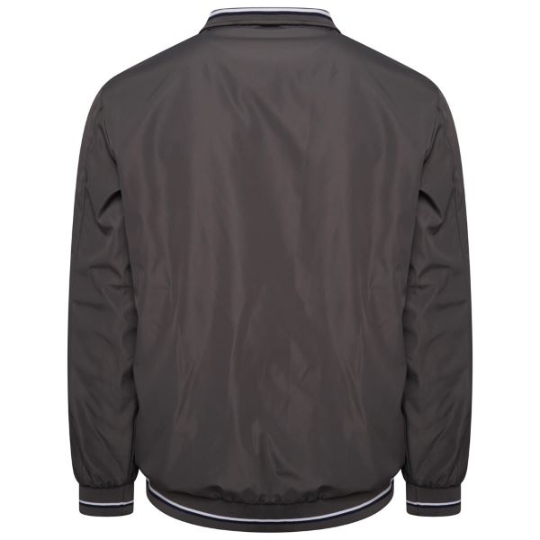 KAM Grote maten Charcoal Premium Zomer Harringtonjas 2XL-8XL