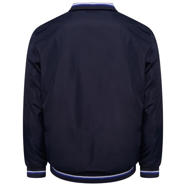 KAM Grote maten Navy  Premium Zomer Harringtonjas  2XL-8XL