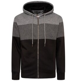 KAM Grote maten Zwarte Hoodie