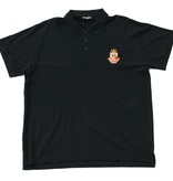 VANDAM Grote maten Zwarte Polo 3XL-6XL