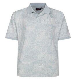 Espionage Grote maten Polo Leaf Print