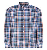 Espionage Grote maten Geruit overhemd Langemouw 2XL-8XL