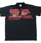JeansXL Grote maten Zwarte Polo 668  3XL-6XL