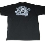 JeansXL Grote maten Zwarte Polo 663  3XL-6XL