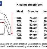 Kingsize Brand JT109 Grote maten Zwarte Quilted Hertigade Winterjas Kingsize Brand JT109 Grote maten Zwarte Quilted Hertigade Winterjas