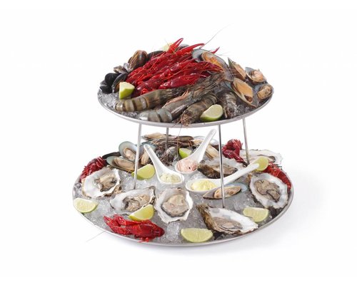 M&T Plateau de fruits de mer ensemble de 3 pièces