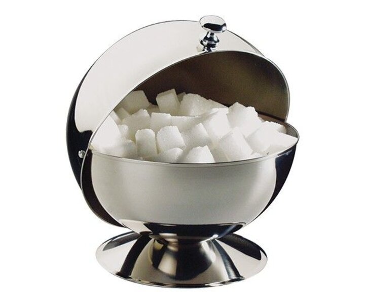 M&T Sugar bowl stainless steel 18/10