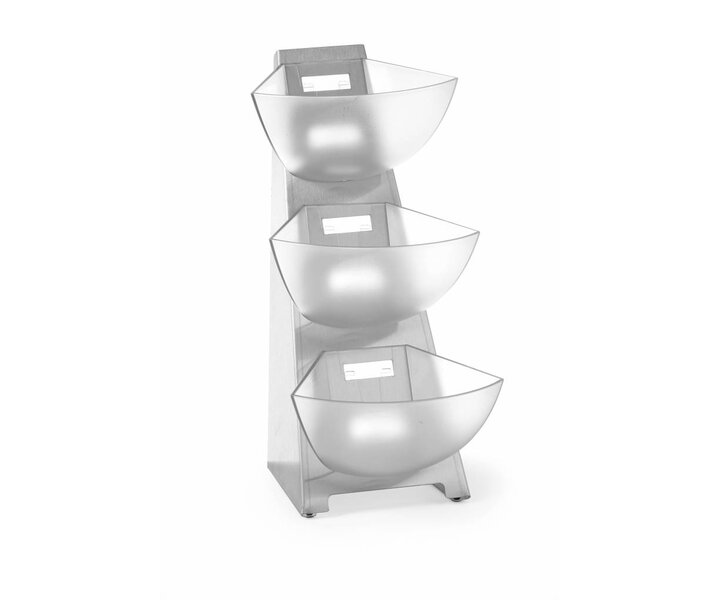 M&T Présentoir de buffet multi fuctionel 3 x 1 litre